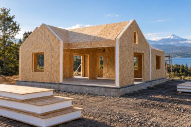 Construcción de vivienda con paneles SIP Panel Sur